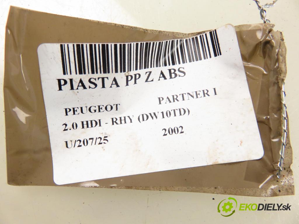 PEUGEOT PARTNER Combispace (5F) KOMBIVAN 2002 66,00 2.0 HDI - RHY (DW10TD) 1997,00 náboj PP 