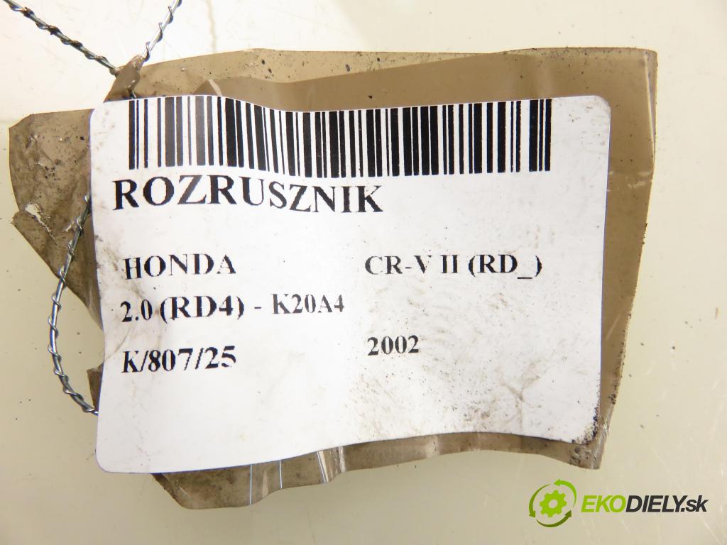HONDA CR-V II (RD_) SUV 2002 110,00 2.0 (RD4) - K20A4 1998,00 Štartér DSDH6 ; 2280009872 (Štartér)