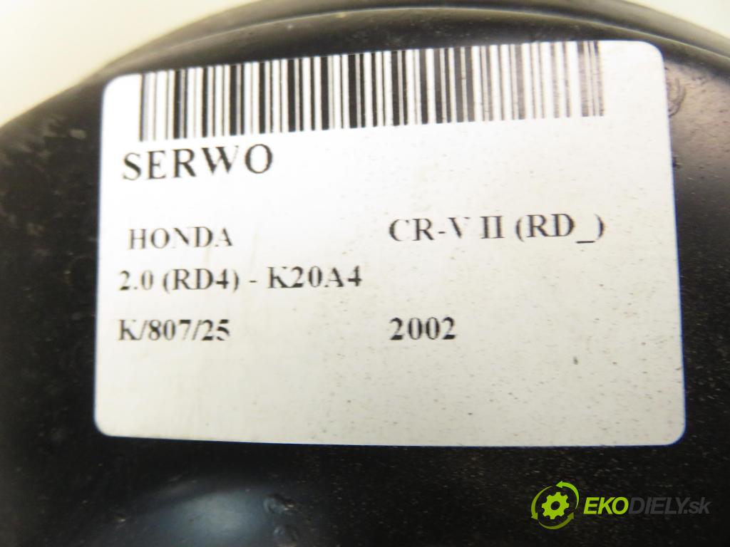 HONDA CR-V II (RD_) SUV 2002 110,00 2.0 (RD4) - K20A4 1998,00 Posilovač 4600ASCAG500 (Servočerpadlo, pumpa riadenia)