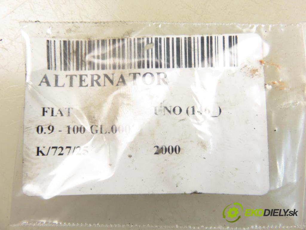 FIAT UNO (146_) HB 2000 30,00 0.9 - 100 GL.000 903,00 Alternátor  (Alternátor)