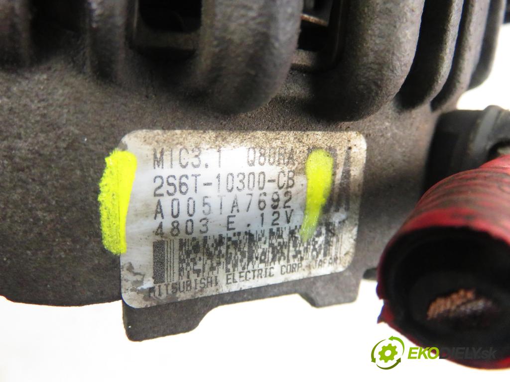 FORD FIESTA V (JH_, JD_) HB 2004 55,00 1.25 16V - FUJA 1242,00 Alternátor 2S6T10300CB ; A005TA7692 (Alternátor)