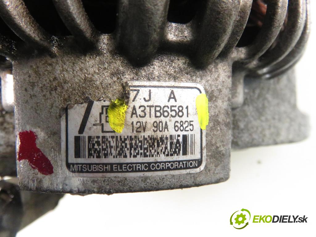 MAZDA 5 (CR19) MINIVAN 2006 105,00 2.0 MZR-CD 143 - RF7J 1998,00 Alternátor A3TB6581 (Alternátor)