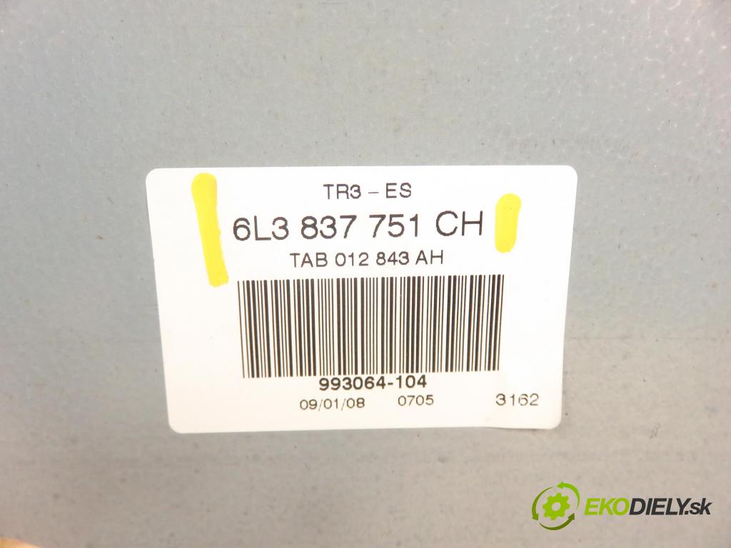 SEAT IBIZA III (6L1) HB 2009 59,00 1.4 TDI - BMS 1422,00 mechanismus oken 3D 6L2959802 ; 6L3837755AD ; 6L3837751CH