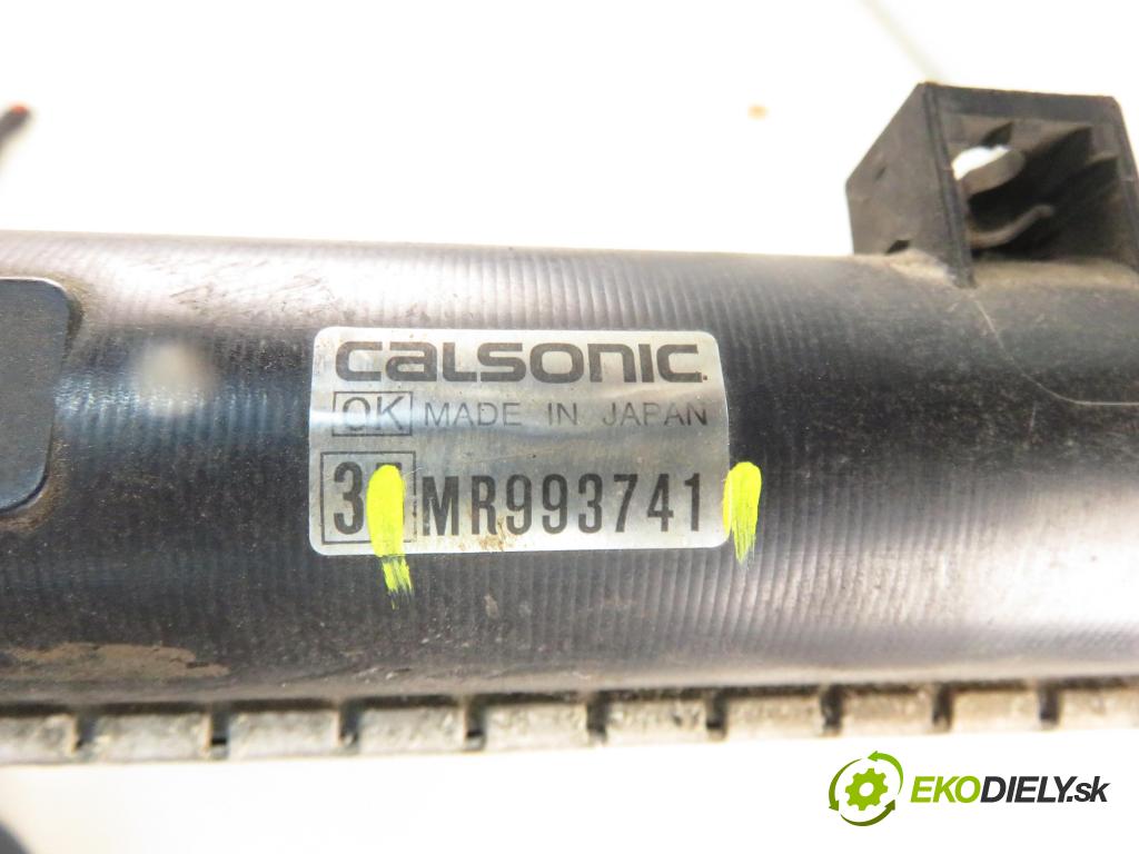MITSUBISHI OUTLANDER I (CU_W) SUV 2003 100,00 2.0 4WD (CU2W) - 4G63 (DOHC 16V) 1997,00 chladič vody MR993741