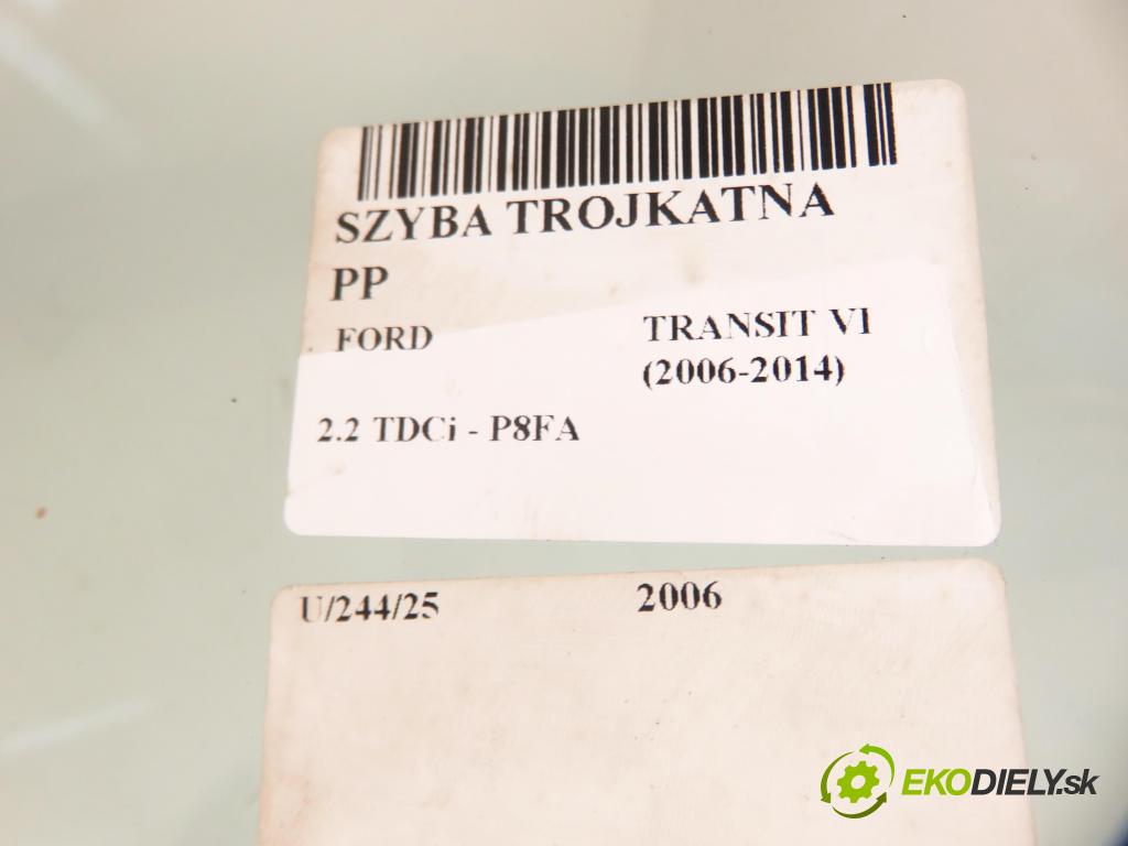 FORD TRANSIT Furgon (FA_ _) FURGON 2006 63,00 2.2 TDCi - P8FA 2198,00 okno TROJÚHELNÍK PP