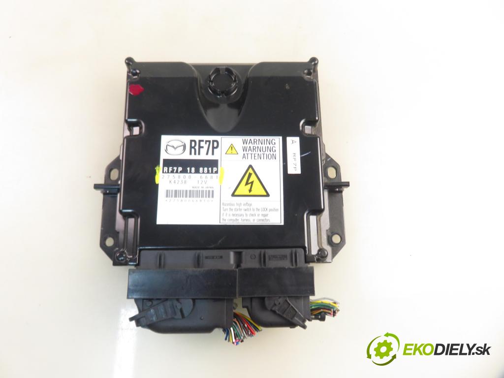 MAZDA 5 (CR19) MINIVAN 2006 105,00 2.0 MZR-CD 143 - RF7J 1998,00 Riadiaca jednotka Motor 2758006681 ; RF7P18881P