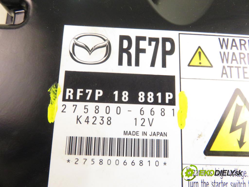 MAZDA 5 (CR19) MINIVAN 2006 105,00 2.0 MZR-CD 143 - RF7J 1998,00 Riadiaca jednotka Motor 2758006681 ; RF7P18881P