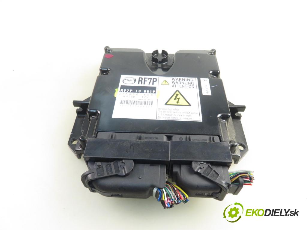 MAZDA 5 (CR19) MINIVAN 2006 105,00 2.0 MZR-CD 143 - RF7J 1998,00 Riadiaca jednotka Motor 2758006681 ; RF7P18881P