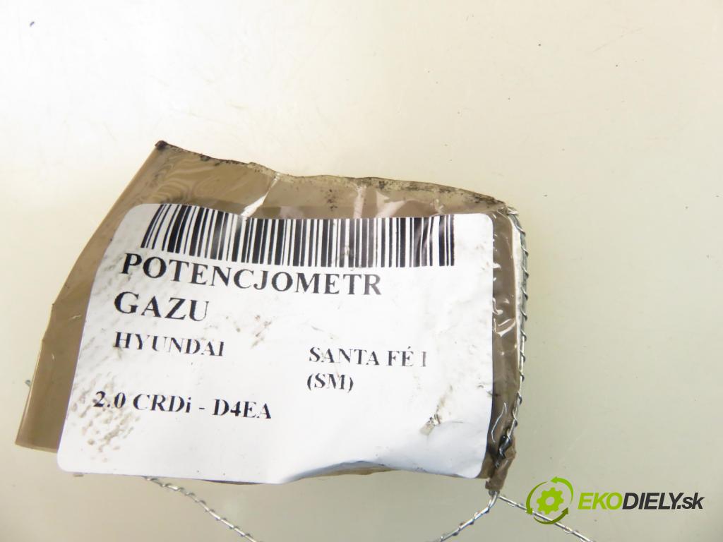 HYUNDAI SANTA FÉ I (SM) SUV 2004 0,00 2.0 CRDi - D4EA 1991,00 Potenciometer plynu 3272626020 (Potenciometer plynového pedálu)