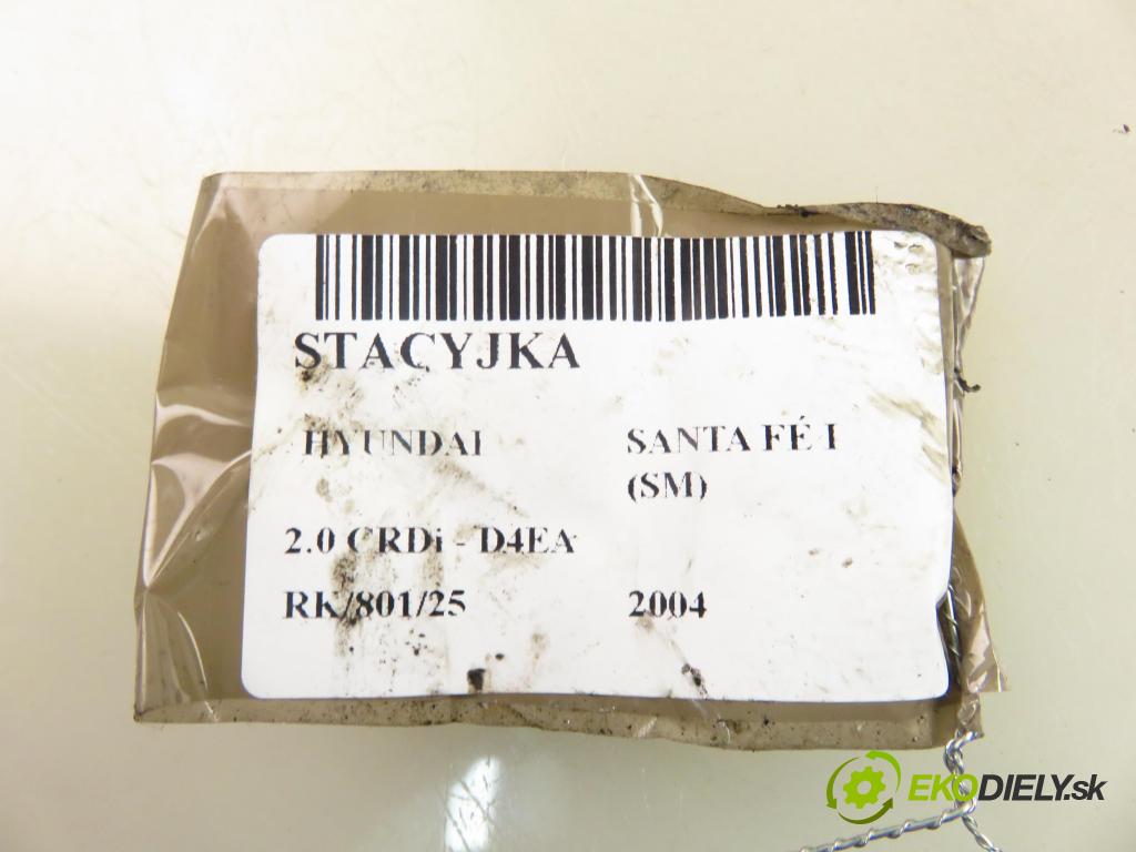 HYUNDAI SANTA FÉ I (SM) SUV 2004 0,00 2.0 CRDi - D4EA 1991,00 spinačka  (Spínacia skrinka)