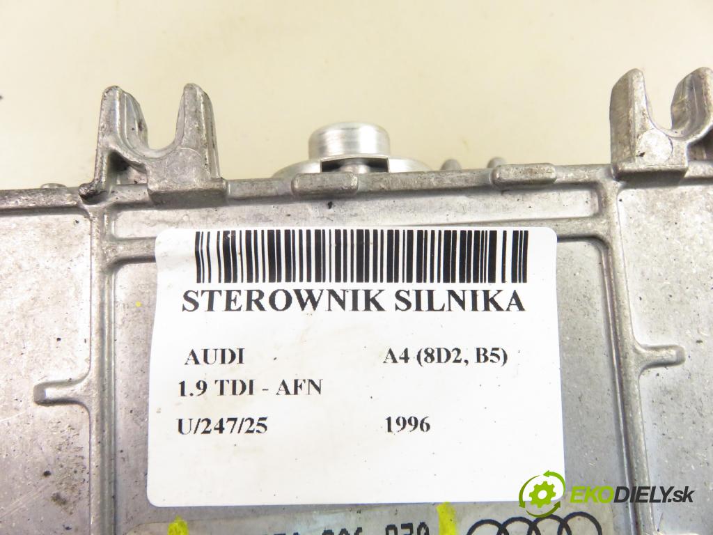 AUDI A4 (8D2, B5) SEDAN 1996 81,00 1.9 TDI 110 - AFN 1896,00 Riadiaca jednotka Motor 028906021CE ; 0281001425 ; 0281001426