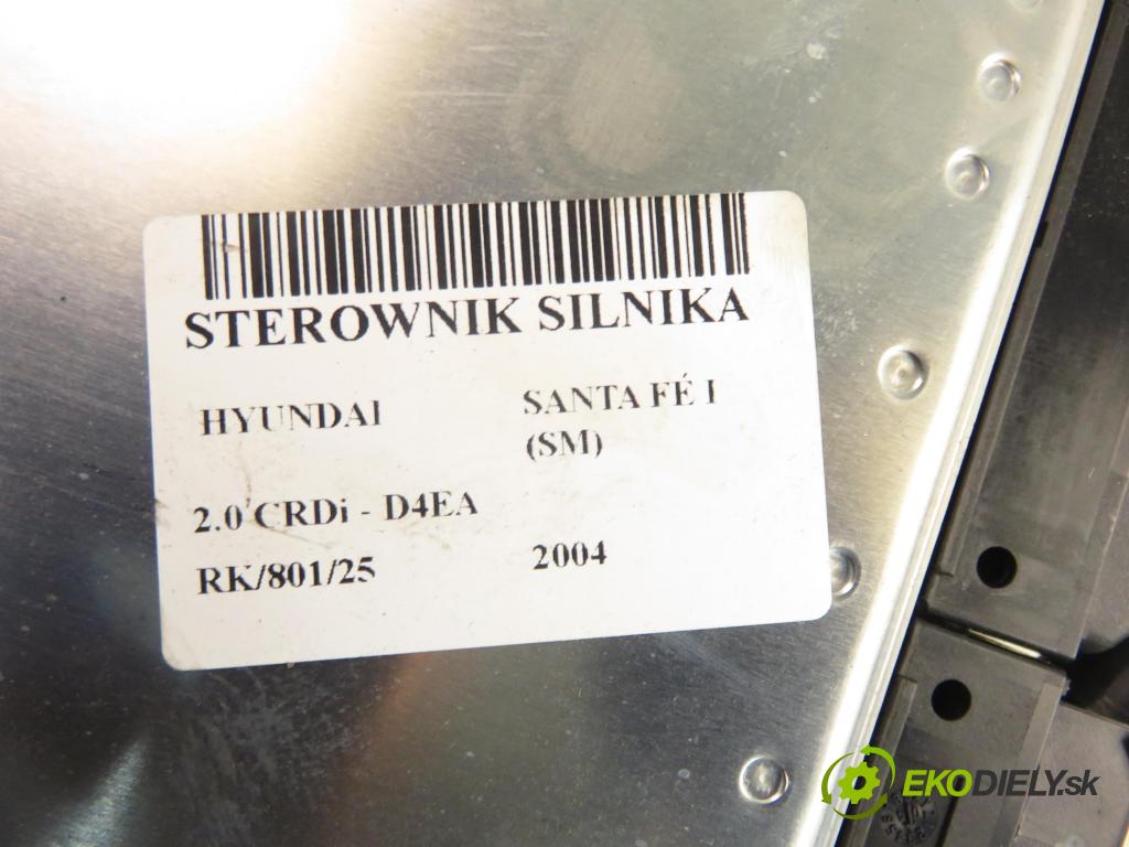 HYUNDAI SANTA FÉ I (SM) SUV 2004 0,00 2.0 CRDi - D4EA 1991,00 Riadiaca jednotka Motor 3910127212 ; 86S2MI03 ; 0281010582