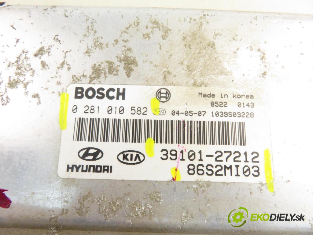 HYUNDAI SANTA FÉ I (SM) SUV 2004 0,00 2.0 CRDi - D4EA 1991,00 Riadiaca jednotka Motor 3910127212 ; 86S2MI03 ; 0281010582