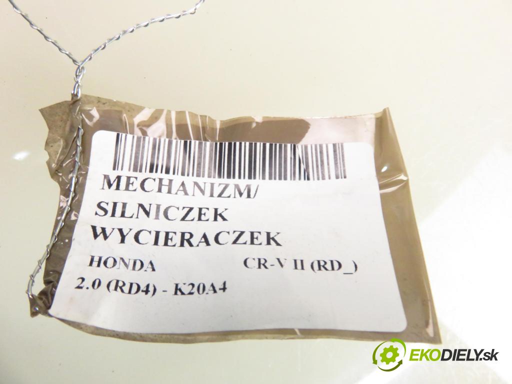 HONDA CR-V II (RD_) SUV 2002 110,00 2.0 (RD4) - K20A4 1998,00 MECHANISMUS/ motorek stěračů 