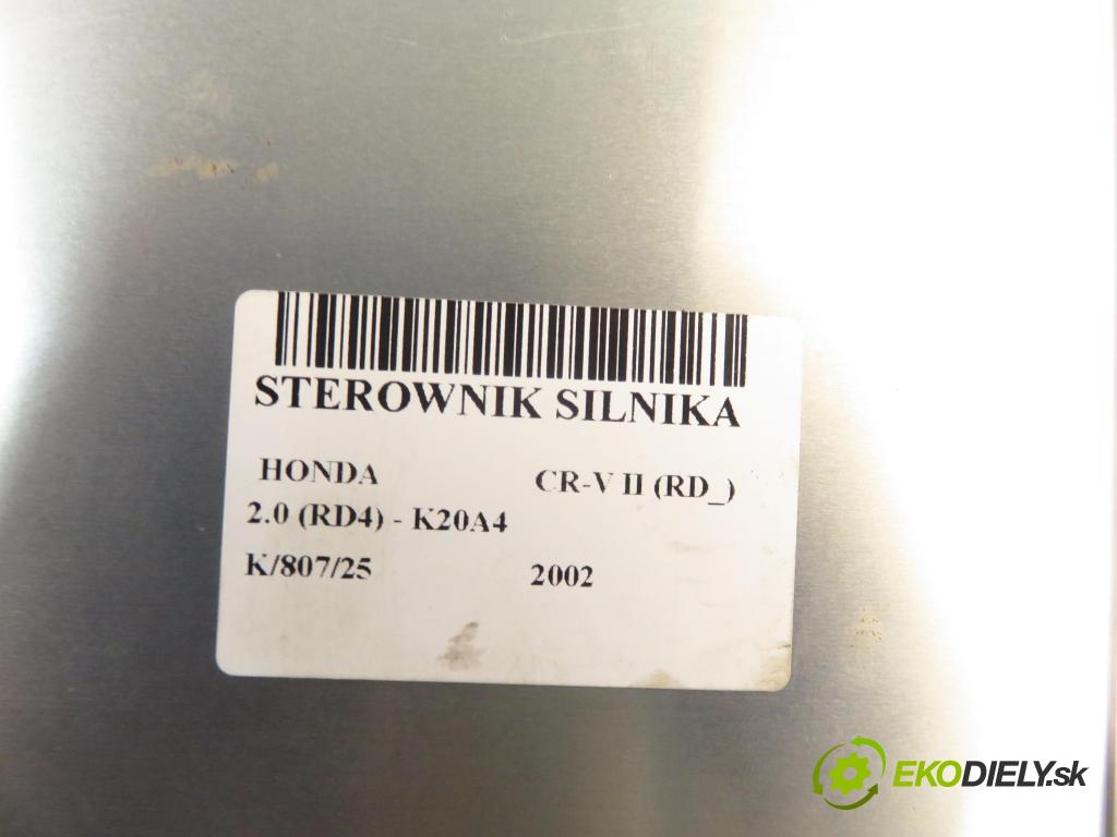 HONDA CR-V II (RD_) SUV 2002 110,00 2.0 (RD4) - K20A4 1998,00 Riadiaca jednotka Motor 37820PNBG01