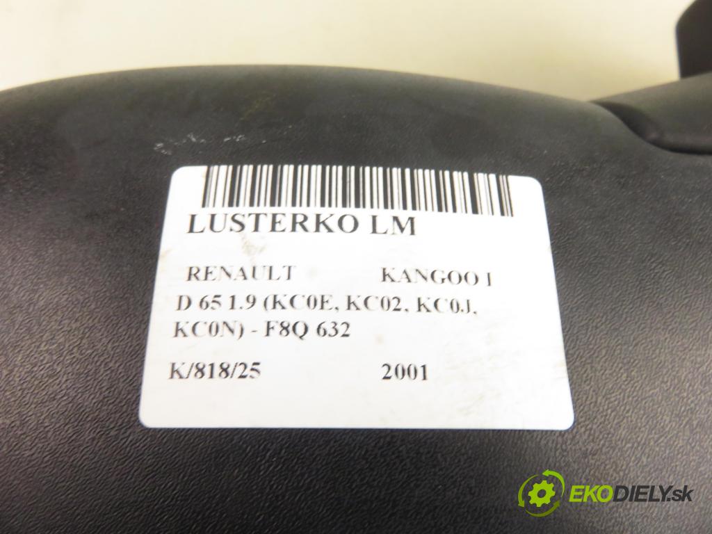 RENAULT KANGOO (KC0/1_) FURGON 2001 47,00 1.9 D 1870,00 zpětné zrcátko