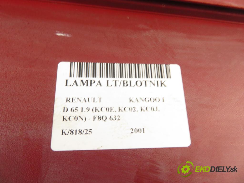 RENAULT KANGOO (KC0/1_) FURGON 2001 47,00 1.9 D 1870,00 Svetlo ľavé zadné