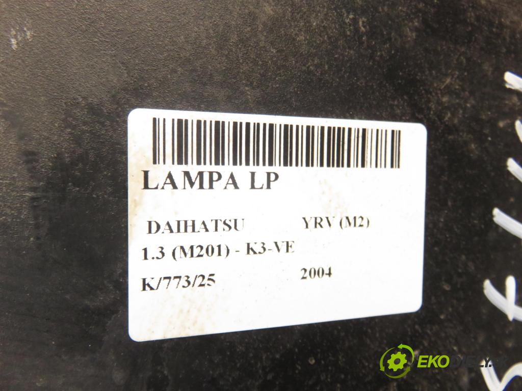DAIHATSU YRV (M2) HB 2004 64,00 1.3 (M201) 87 - K3-VE 1298,00 světlo LP