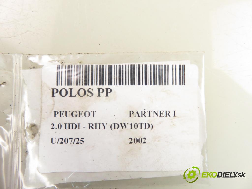 PEUGEOT PARTNER Combispace (5F) KOMBIVAN 2002 66,00 2.0 HDI - RHY (DW10TD) 1997,00 poloos PP