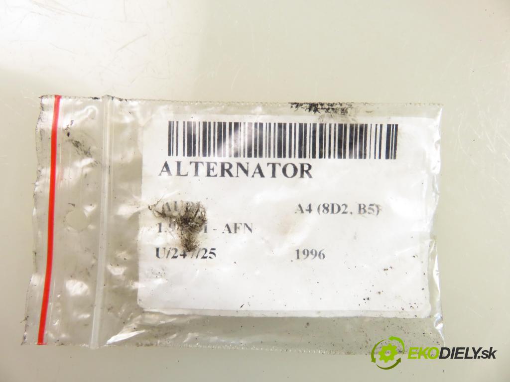 AUDI A4 (8D2, B5) SEDAN 1996 81,00 1.9 TDI 110 - AFN 1896,00 Alternátor CA1541IR (Alternátor)