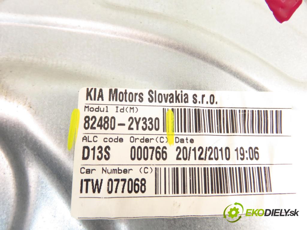 HYUNDAI ix35 (LM, EL, ELH) SUV 2011 135,00 2.0 CRDi 4WD 184 - D4HA 1995,00 mechanismus oken PPE 824802Y330 ; 402390B