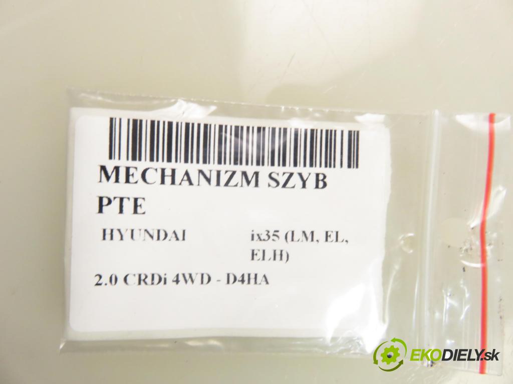 HYUNDAI ix35 (LM, EL, ELH) SUV 2011 135,00 2.0 CRDi 4WD 184 - D4HA 1995,00 mechanismus oken PTE 834802Y040 ; 402353B