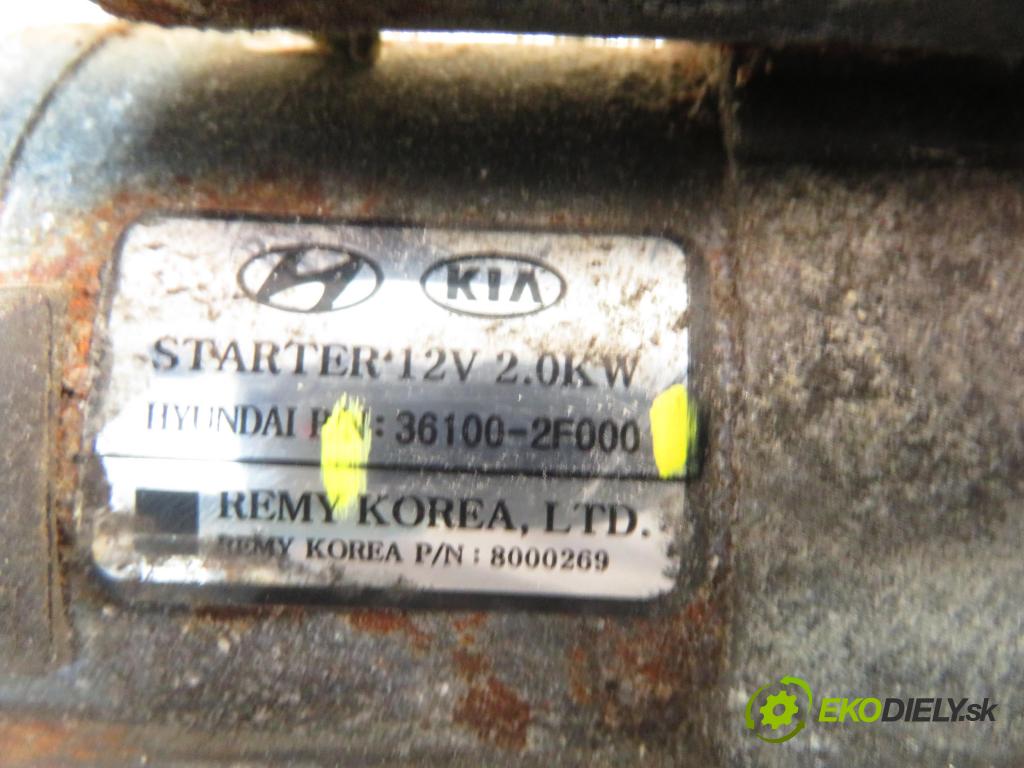 HYUNDAI ix35 (LM, EL, ELH) SUV 2011 135,00 2.0 CRDi 4WD 184 - D4HA 1995,00 Štartér 361002F000 (Štartér)