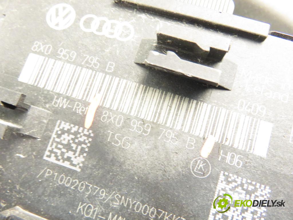 SKODA SUPERB II kombi (3T5) KOMBI 2011 77,00 1.6 TDI - CAYC 1598,00 mechanismus oken LTE 8K0959811A ; 8X0959795B
