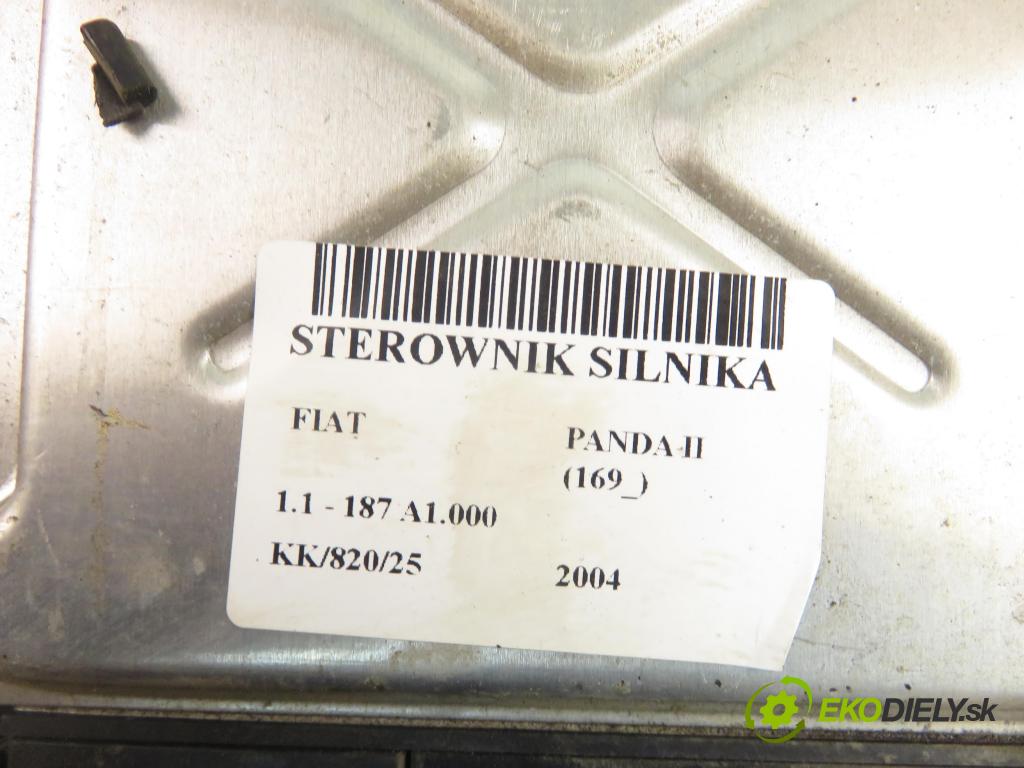 FIAT PANDA (169_) HB 2004 40,00 1.1 54 - 187 A1.000 1108,00 Riadiaca jednotka Motor IAW4AFSM ; 55188619