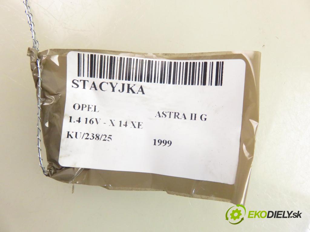 OPEL ASTRA G liftback (T98) HB 1999 66,00 1.4 16V - X 14 XE 1389,00 spinačka 24418927 ; 5WK4763 (Spínacia skrinka)