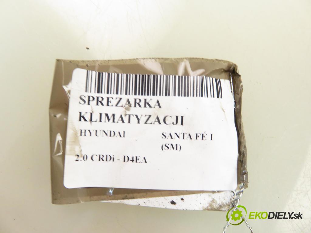 HYUNDAI SANTA FÉ I (SM) SUV 2004 0,00 2.0 CRDi - D4EA 1991,00 KOMPRESOR: klimatizácie  (Kompresor klimatizácie)