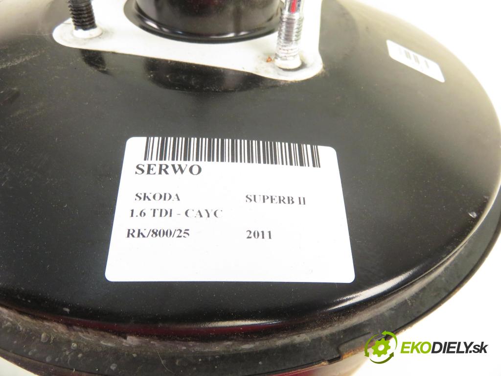 SKODA SUPERB II kombi (3T5) KOMBI 2011 77,00 1.6 TDI - CAYC 1598,00 posilovač 1K1614105CM (Servočerpadlá, pumpy řízení)