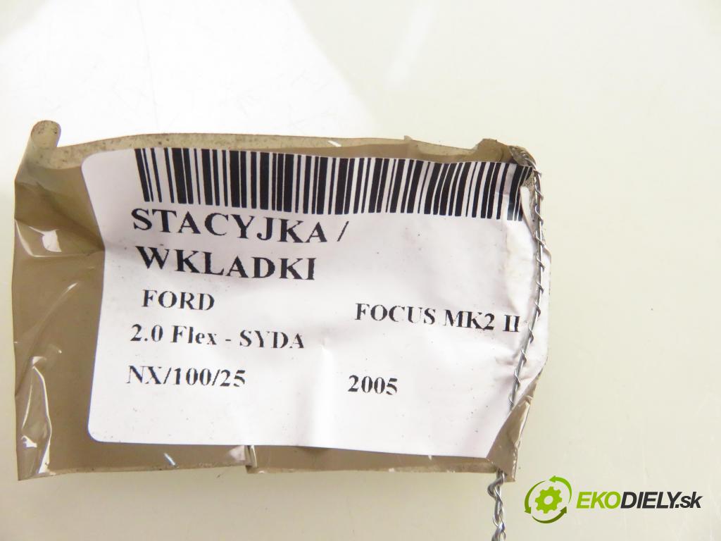 FORD FOCUS II (DA_, HCP) HB 2005 107,00 2.0 Flex 145 - SYDA 1999,00 spínačka 3M513F880AC (Spínací skříňky a klíče)