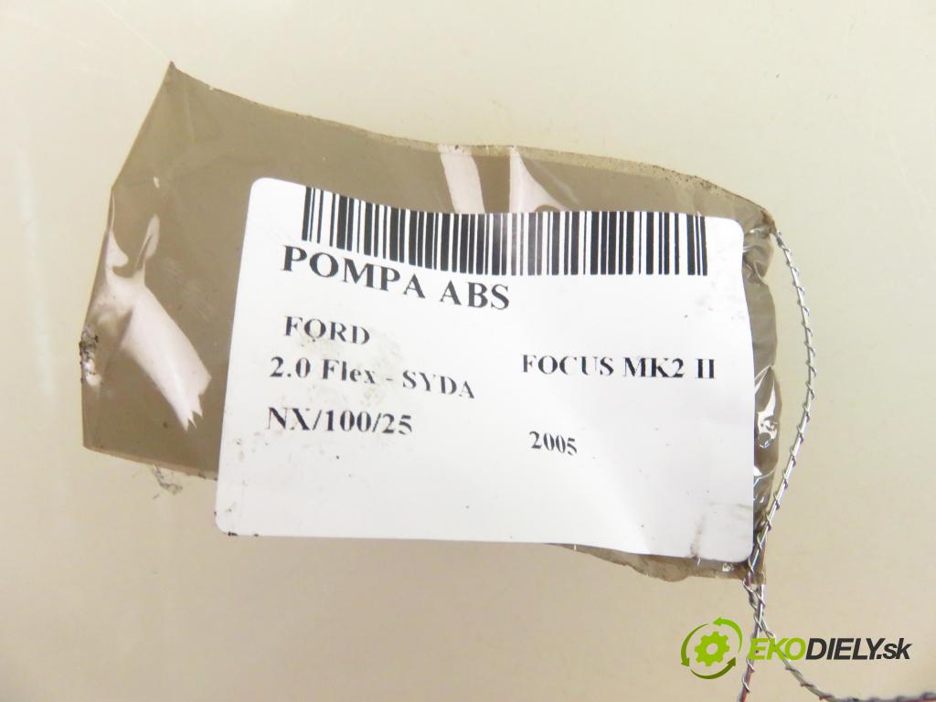 FORD FOCUS II (DA_, HCP) HB 2005 107,00 2.0 Flex 145 - SYDA 1999,00 Pumpa ABS 10096001193 ; 3M512C405HB (Pumpa ABS)