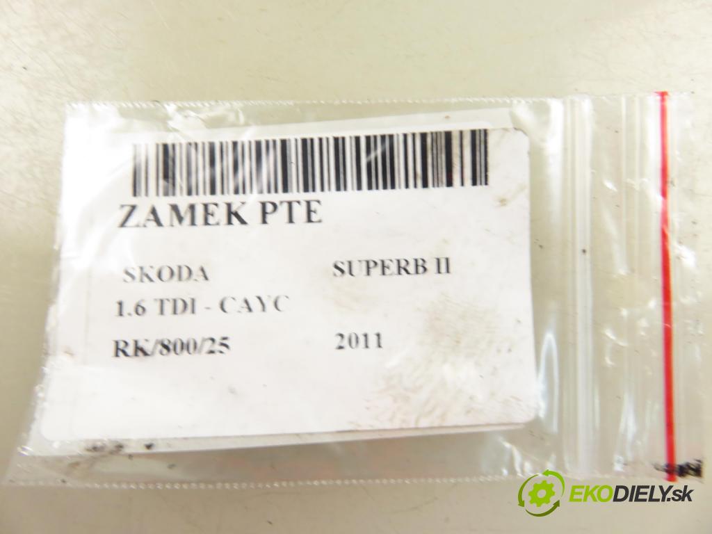 SKODA SUPERB II kombi (3T5) KOMBI 2011 77,00 1.6 TDI - CAYC 1598,00 zámok PTE 5N0839016D