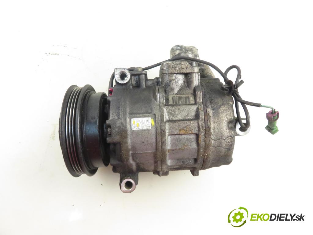 VW PASSAT B5.5 (3B3) SEDAN 2002 74,00 1.9 TDI PD 101 - AVB 1896,00 KOMPRESOR: klimatizácie 4472208180 ; 8D0260808 (Kompresor klimatizácie)