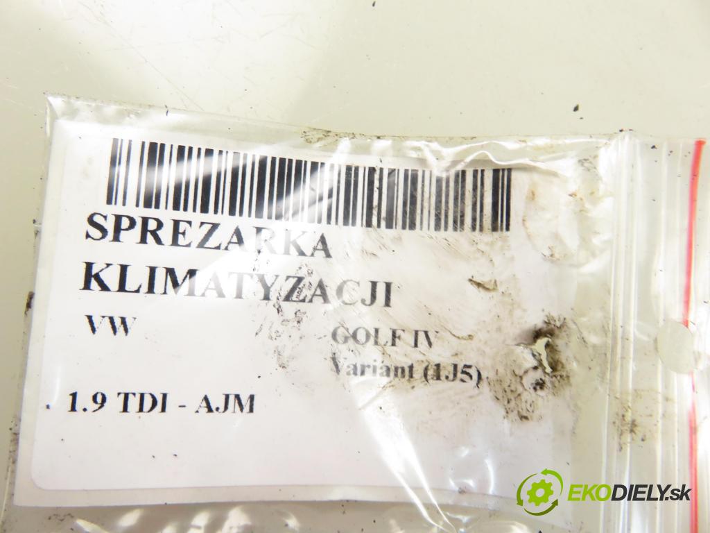 VW GOLF IV Variant (1J5) HB 2000 85,00 1.9 TDI PD 115 - AJM 1896,00 KOMPRESOR: klimatizácie 1J0820803F (Kompresor klimatizácie)
