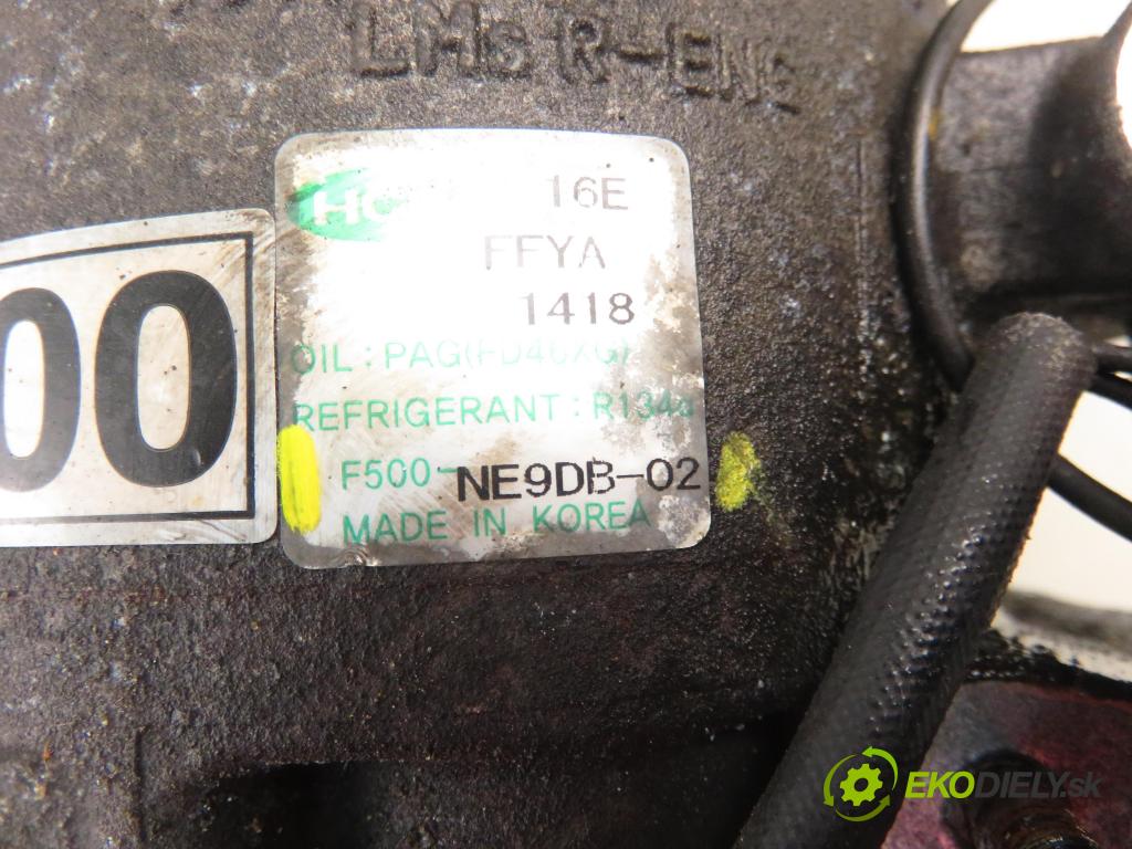 HYUNDAI ix35 (LM, EL, ELH) SUV 2011 135,00 2.0 CRDi 4WD 184 - D4HA 1995,00 KOMPRESOR: klimatizácie F500NE9DB02 (Kompresor klimatizácie)