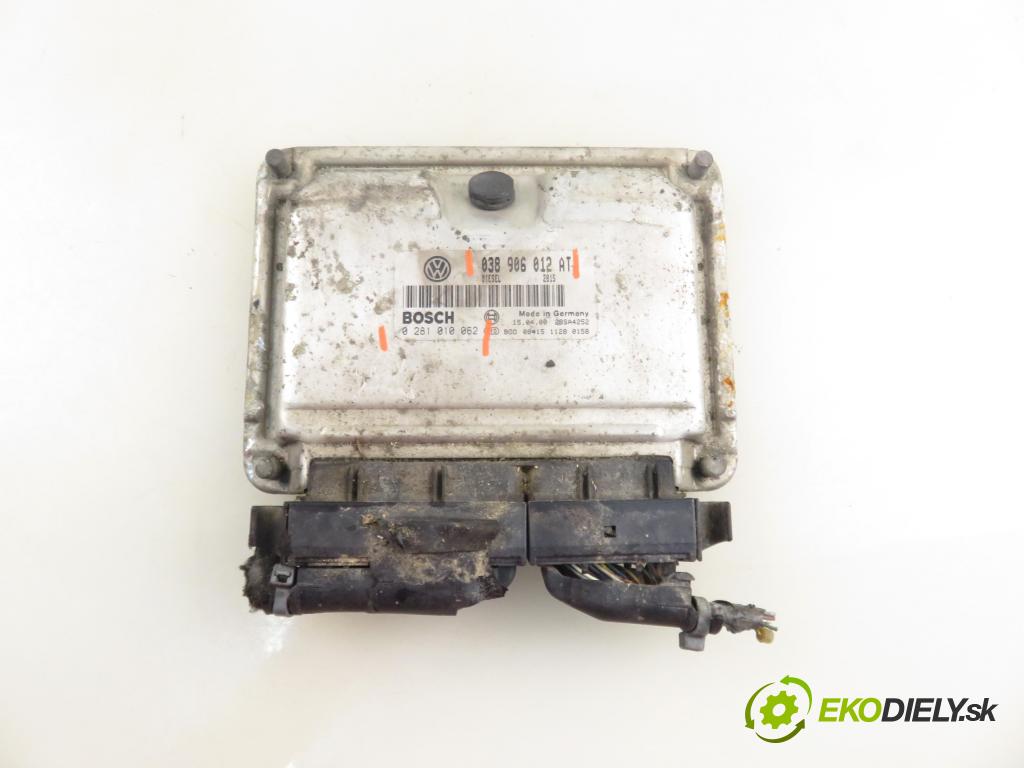 SEAT LEON (1M1) HB 2001 66,00 1.9 TDI - AGR 1896,00 Riadiaca jednotka Motor 0281010062 ; 038906012AT