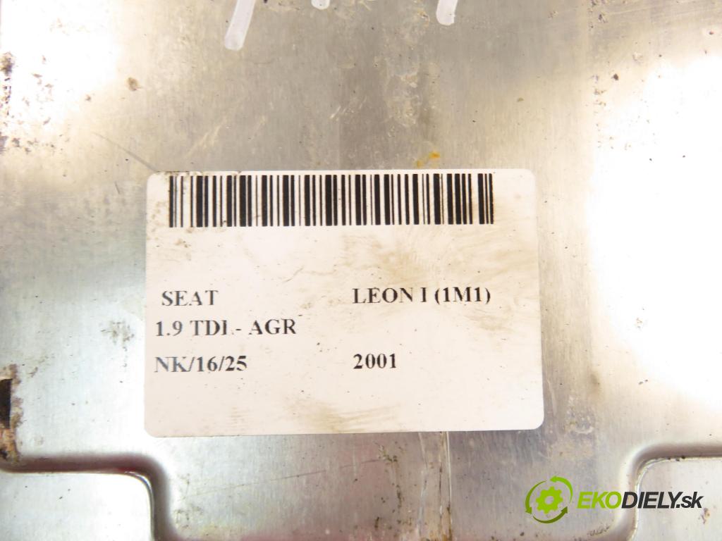 SEAT LEON (1M1) HB 2001 66,00 1.9 TDI - AGR 1896,00 Riadiaca jednotka Motor 0281010062 ; 038906012AT