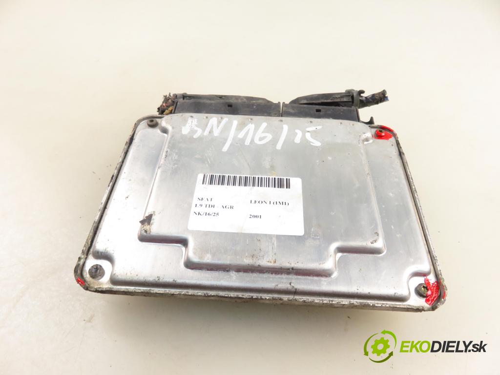 SEAT LEON (1M1) HB 2001 66,00 1.9 TDI - AGR 1896,00 Riadiaca jednotka Motor 0281010062 ; 038906012AT