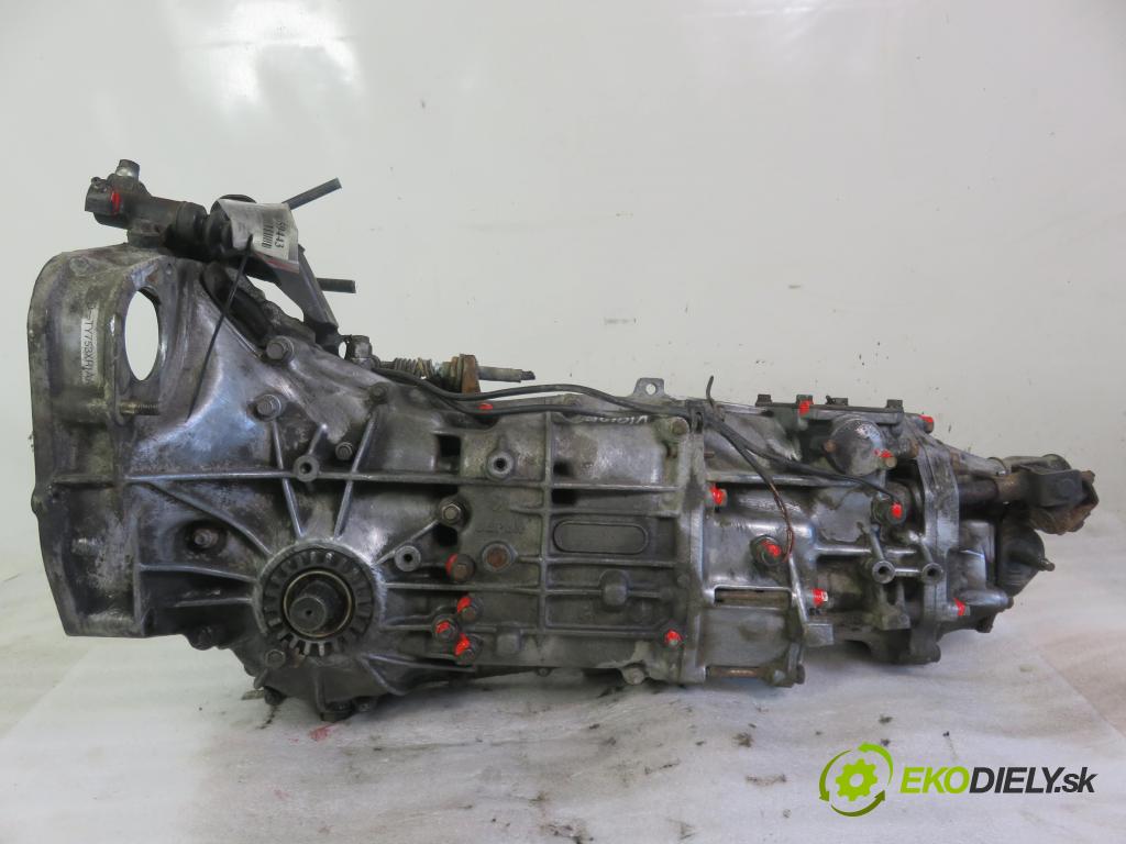 SUBARU FORESTER (SF_) CROSSOVER 1998 90,00 2.0 SOHC AWD 122 - EJ202 1994,00 Prevodovka MANUALNA TY753XR1AA