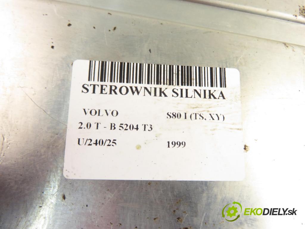 VOLVO S80 I (TS, XY) SEDAN 1999 166,00 2.0 T - B 5204 T3 1984,00 Riadiaca jednotka Motor 0261204559