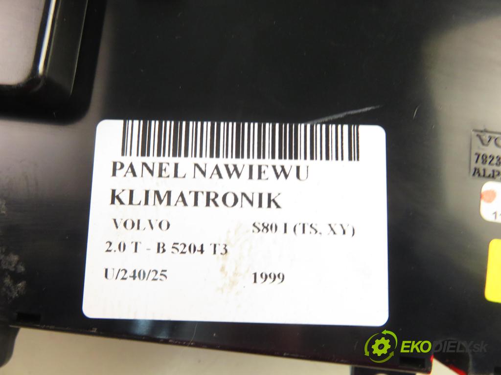 VOLVO S80 I (TS, XY) SEDAN 1999 166,00 2.0 T - B 5204 T3 1984,00 Panel kúrenia KLIMATRONIK 9472420