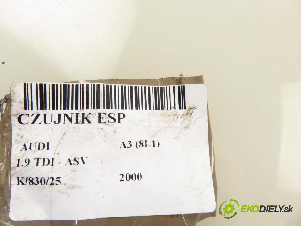 AUDI A3 (8L1) HB 2000 81,00 1.9 TDI - ASV 1896,00 snímač ESP 1J0907657A ; 1J0907651A