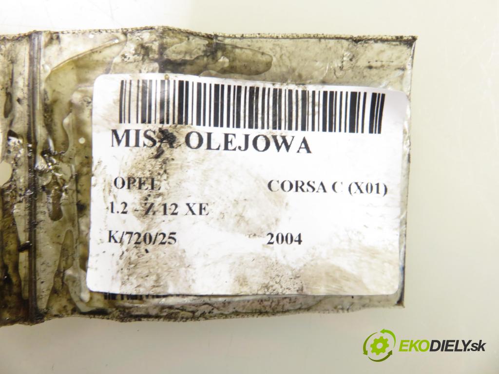 OPEL CORSA C (X01) HB 2004 55,00 1.2 16V 75 - Z 12 XE 1199,00 Vaňa olejová 9128621 (Olejová vaňa)