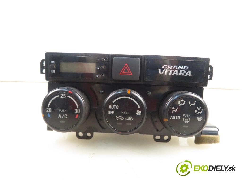 SUZUKI GRAND VITARA I (FT, HT) TERENOWY 2004 0,00 1.6 4x4 (SQ 416) - G16B 1590,00 Panel kúrenia KLIMATIZACE: 9561054J02