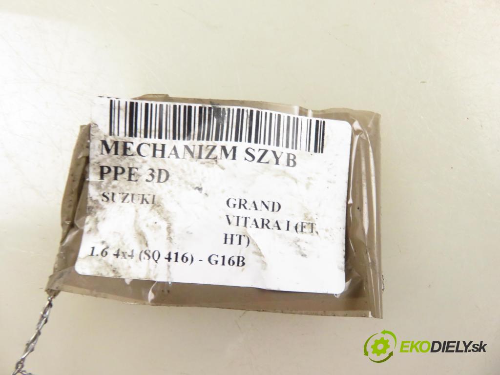 SUZUKI GRAND VITARA I (FT, HT) TERENOWY 2004 0,00 1.6 4x4 (SQ 416) - G16B 1590,00 mechanismus oken PPE 3D 8343065D00