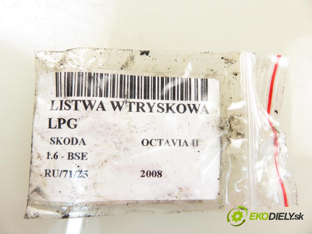 SKODA OCTAVIA II (1Z3) LIFTBACK 2008 75,00 1.6 - BSE 1595,00 Lišta vstrekovacia LPG 67R010233