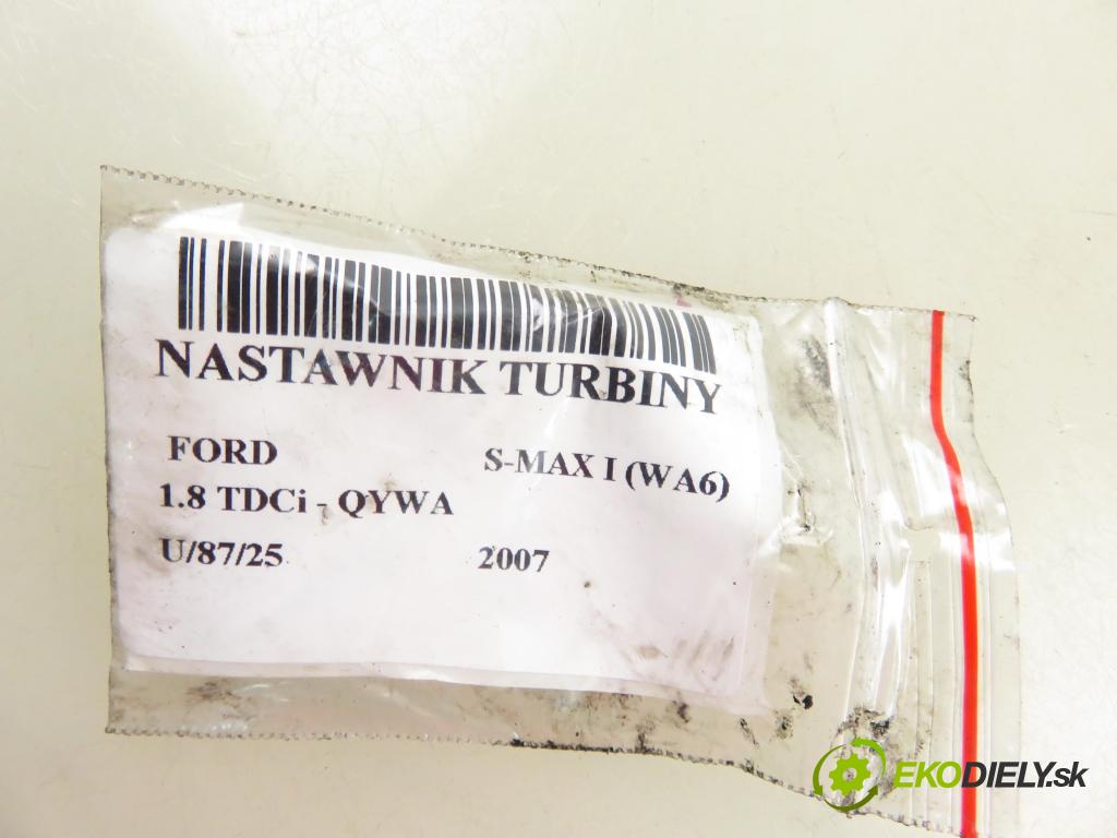FORD S-MAX (WA6) MINIVAN 2007 92,00 1.8 TDCi 125 - QYWA 1753,00 Nastavovač turba 6NW008412 ; 712120 (Motorček ostatné)